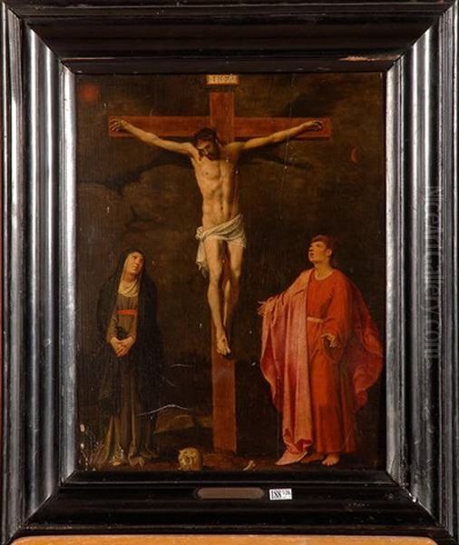 Calvaire Oil Painting by Ambrosius Francken the Younger