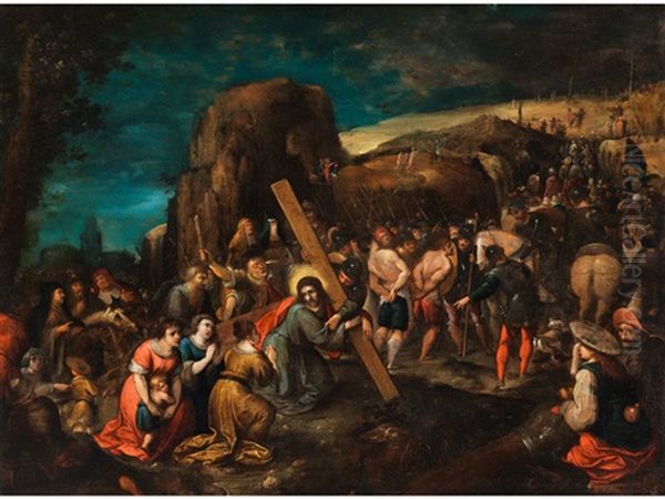 Kreuztragung Christi by Frans Francken the Younger