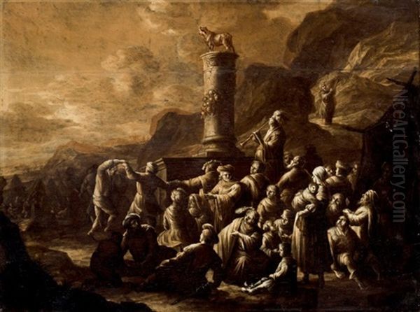 Escenas Biblicas Oil Painting by Frans Francken the Younger