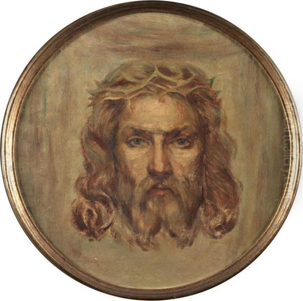 Jesus Cristo Oil Painting by Mario Augusto