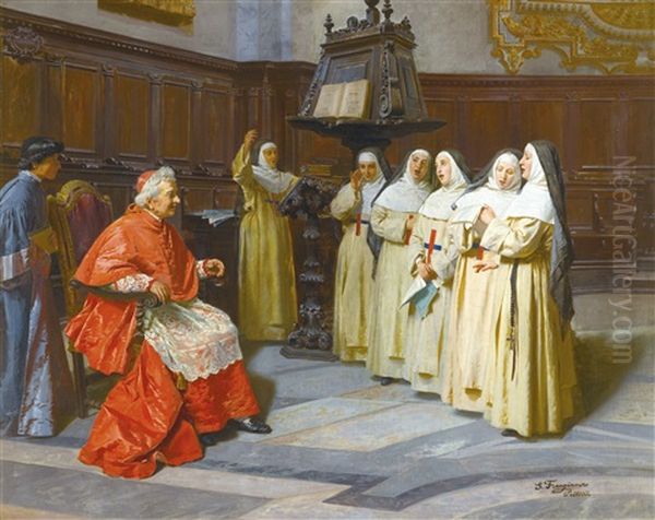 The Choir Oil Painting by Salvatore Frangiamore