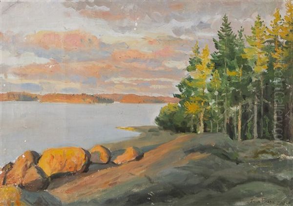 Landscape Oil Painting by Felix Frang-Pahlama