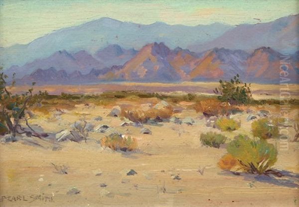 Near Palm Springs Oil Painting by Eugene C. Frank