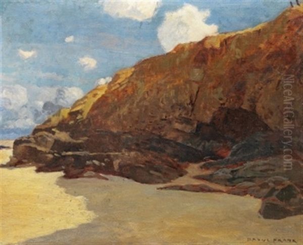 Gestade Bei Hayle, Cornwall Oil Painting by Raoul Frank