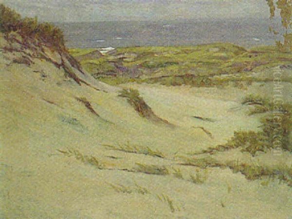 In Den Dunen Auf Sylt Oil Painting by Raoul Frank