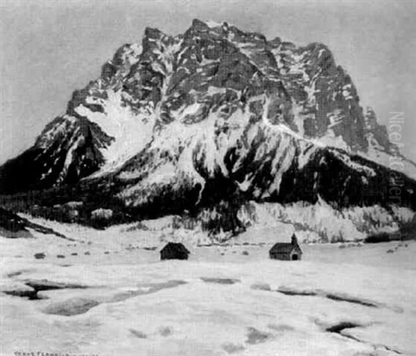 Ansicht Der Zugspitze by Franz Xaver Frankl