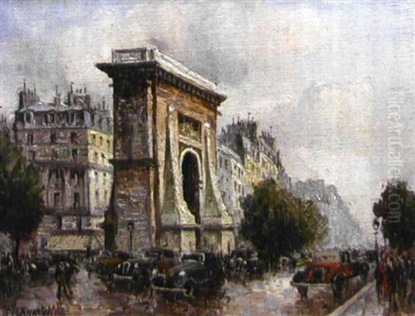 Paris, La Porte Saint-denis by  Frank-Will