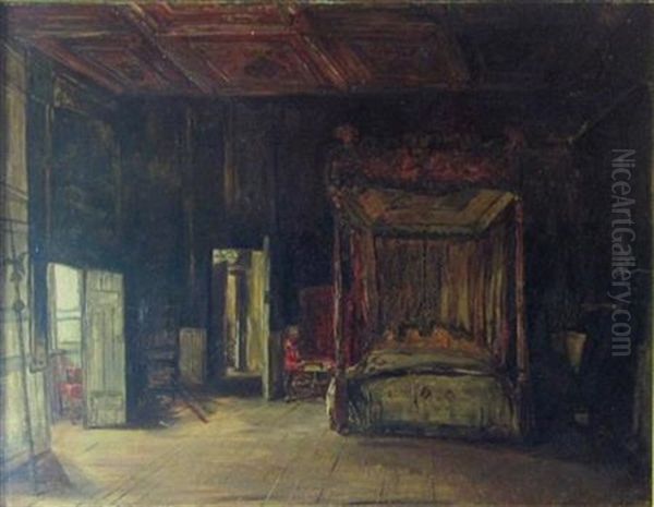 Queen Mary's Bedchamber Oil Painting by Alexander Fraser the Younger