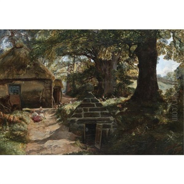 Barnclueth Oil Painting by Alexander Fraser the Younger