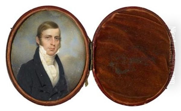 Portrait Of Edward Rutledge Laurens by Charles Fraser