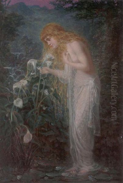 Maidenhood Oil Painting by George Gordon Fraser