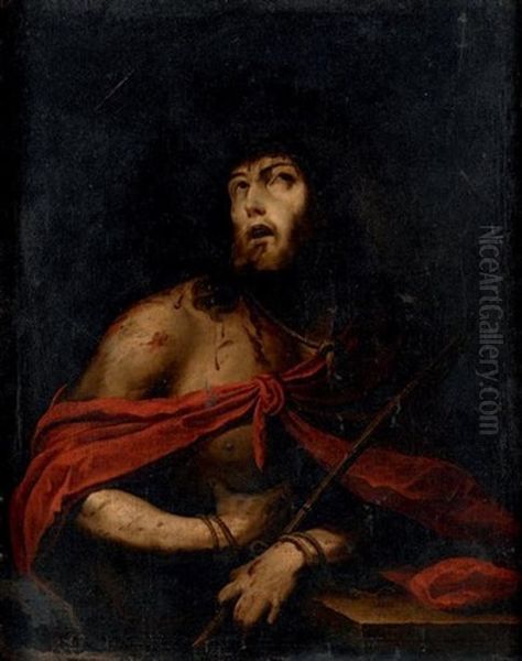 Le Christ Aux Outrages Oil Painting by Ambroise Fredeau