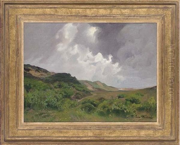 The Passing Storm Oil Painting by Leon Frederic