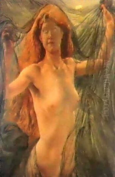 Aurore Oil Painting by Leon Frederic