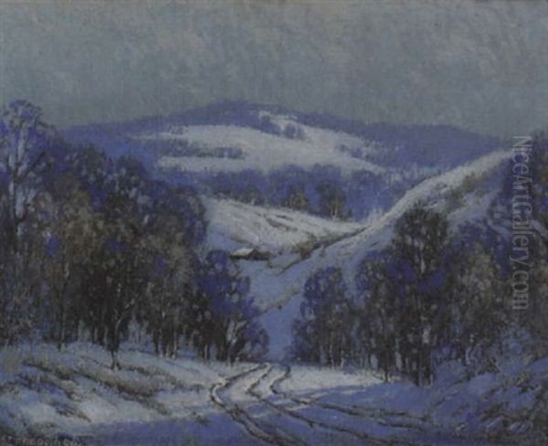 Winter Majesty Oil Painting by Ernest Fredericks