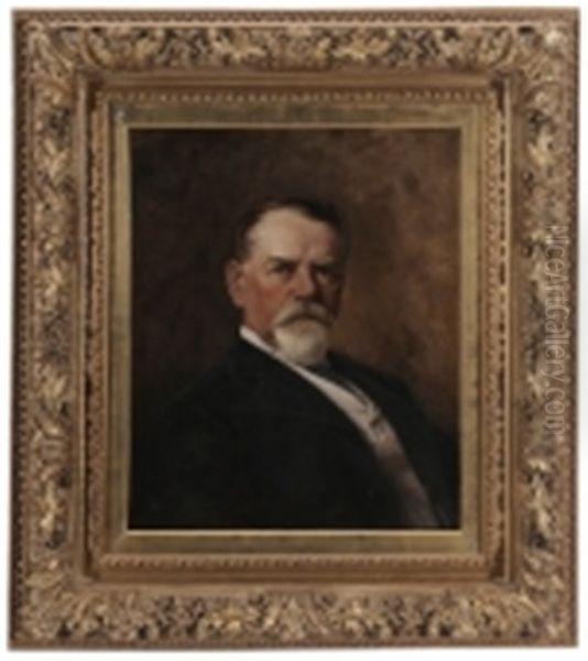 Portrait Said To Be A Theo A. James, Counsel, Boston Medical School Oil Painting by Frank French