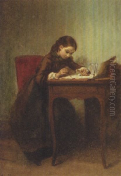 The Young Artist by Pierre Edouard Frere