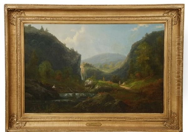 North Carolina Oil Painting by William Charles Anthony Frerichs