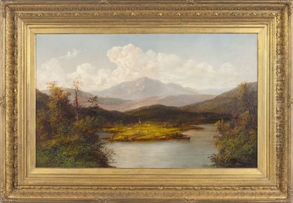 Landscape Oil Painting by William Charles Anthony Frerichs