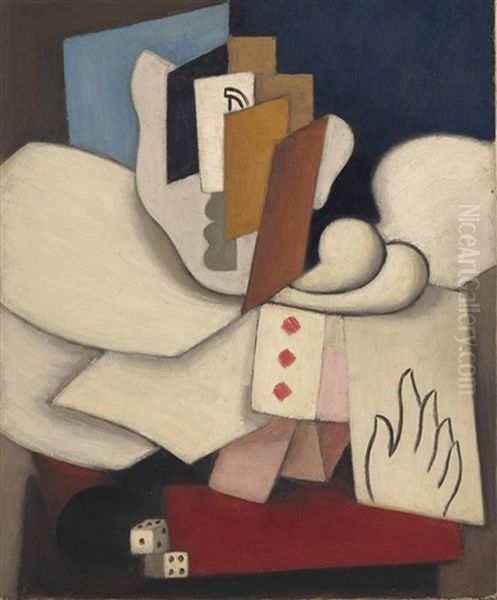 Le Prestidigitateur Oil Painting by Roger de La Fresnaye