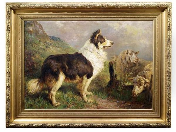 Der Wachter Oil Painting by Wilhelm Friedrich Frey