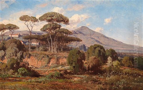 Scene Near Rome Oil Painting by Richard Freytag