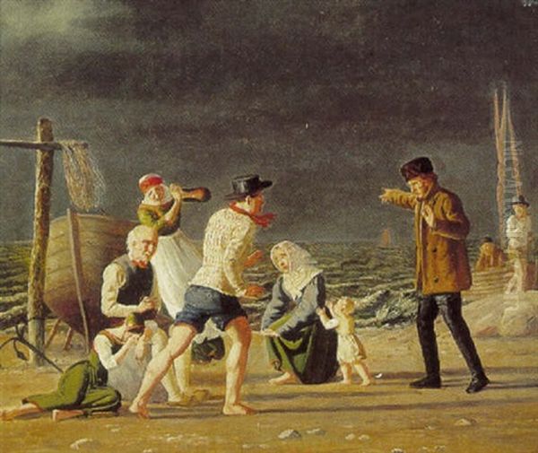 Beretning Om En Stranding by Julius Friedlaender