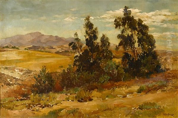 Morning Near Chula Vista, No. 143 Oil Painting by Charles Arthur Fries