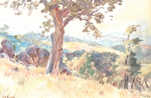 Early Morn, Mesa Grande Oil Painting by Charles Arthur Fries