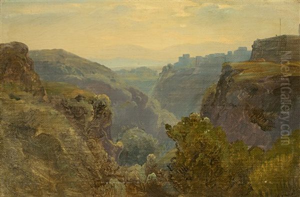 Civita Castellana Oil Painting by Ernst Fries