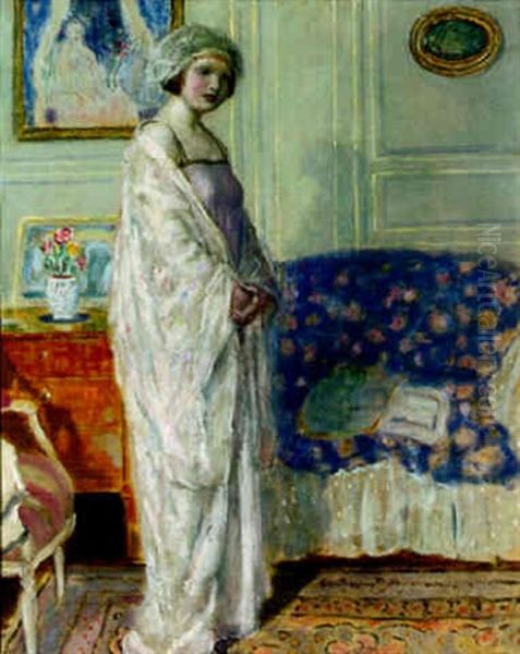 In The Morning Room Oil Painting by Frederick Carl Frieseke