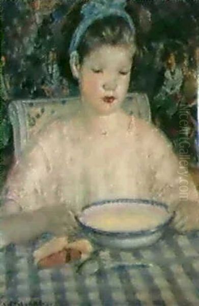 The Breakfast Table Oil Painting by Frederick Carl Frieseke