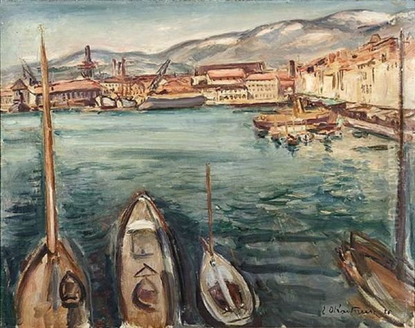 Rast Oil Painting by Achille-Emile Othon Friesz