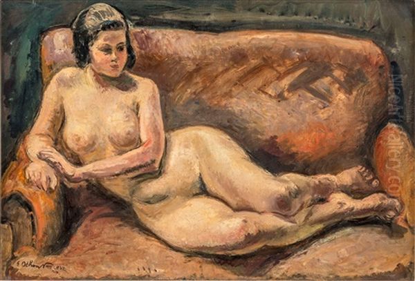 Nu Feminin Oil Painting by Achille-Emile Othon Friesz