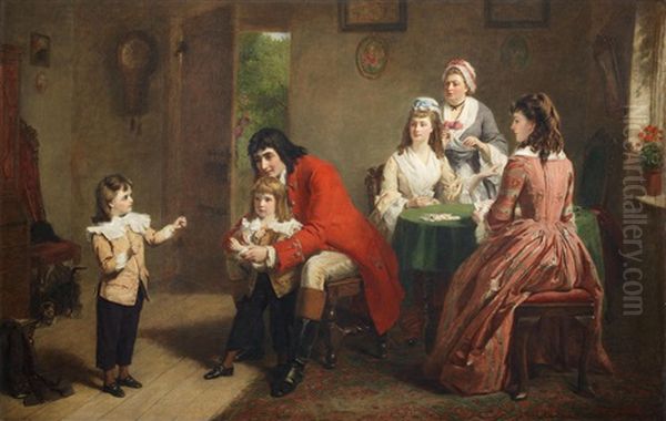 The Vicar Of Wakefield Oil Painting by William Powell Frith