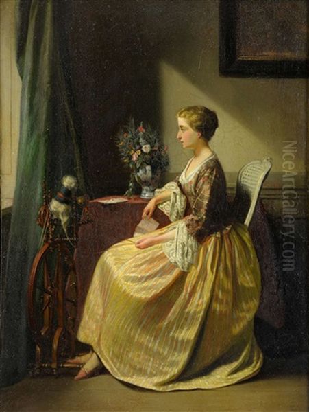 Marguerite Oil Painting by William Powell Frith