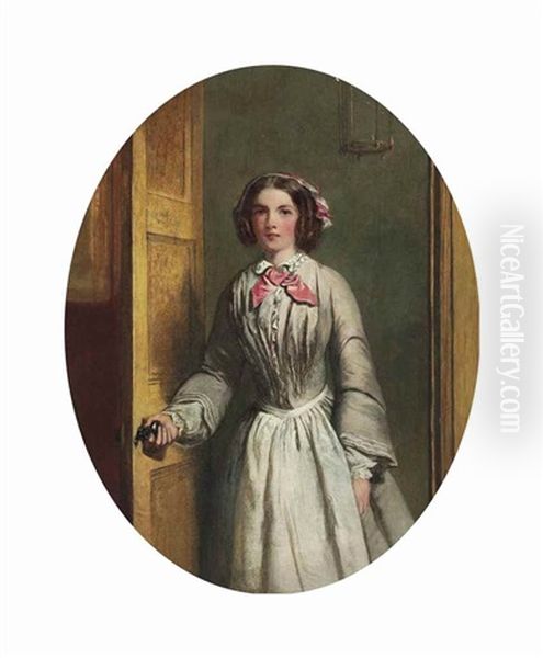 Did You Ring, Sir Oil Painting by William Powell Frith