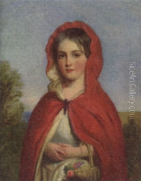 The New Red Cape Oil Painting by William Powell Frith