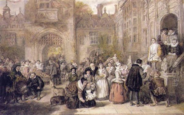 Coming Of Age In Olden Times by William Powell Frith