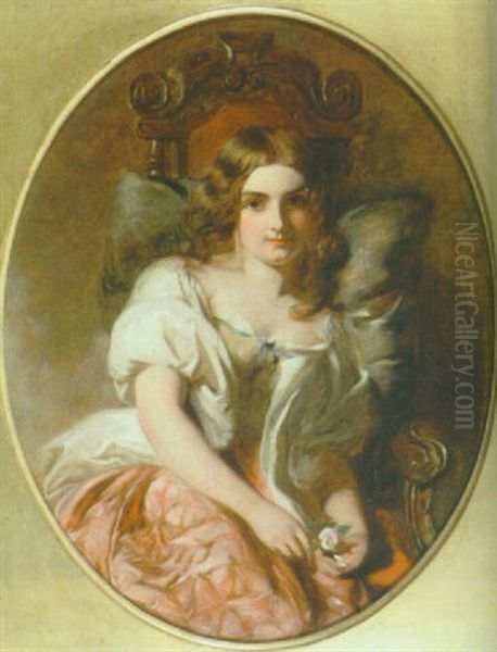 Norah Creina Oil Painting by William Powell Frith