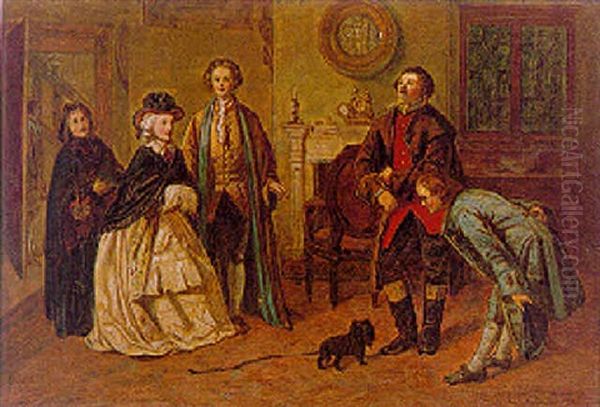 Untitled Oil Painting by William Powell Frith