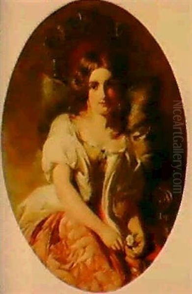 Norah Creina Oil Painting by William Powell Frith