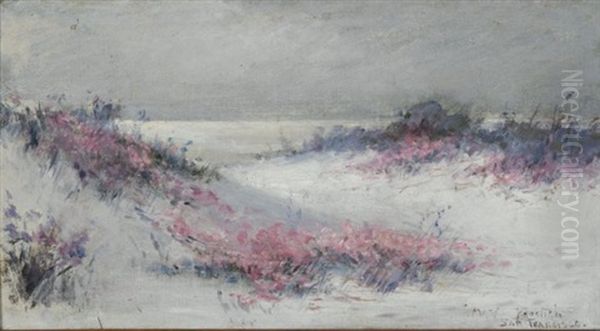 Carmel In Winter Oil Painting by Maren Margrethe Froelich