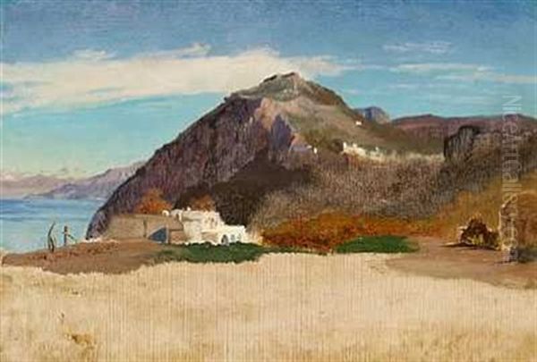 Parti Fra Capri Oil Painting by Lorenz Frolich