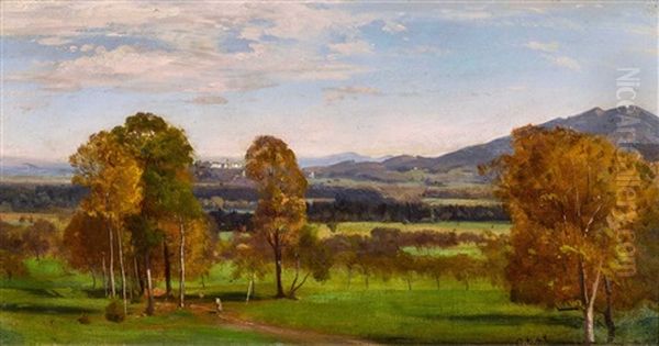 Weite Landschaft Oil Painting by Otto Froelicher