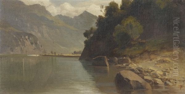 Vierwaldstattersee Bei Buochs by Otto Froelicher