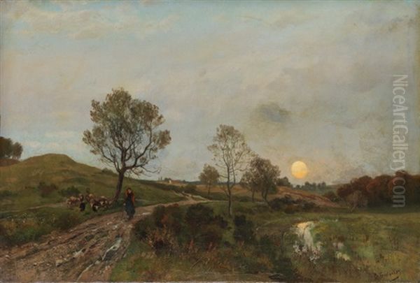 Mondlandschaft by Otto Froelicher