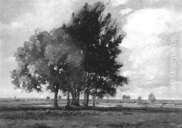 Bei Wessling Oil Painting by Otto Froelicher