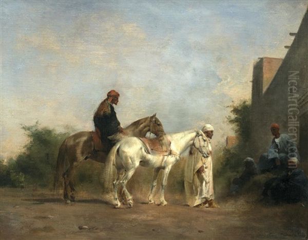 Horse Traders by Eugene Fromentin