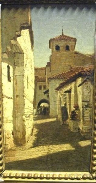 Rue De Constantine Oil Painting by Eugene Fromentin